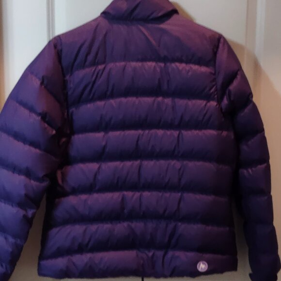 Women's M Marmot down filled jacket, sweater 650 fill, NWOT - Picture 5 of 5